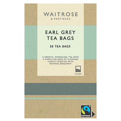 【自营】Waitrose英式豪门伯爵/大吉岭红茶包50包下午茶