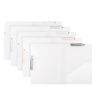 得力a3双拉杆试卷夹a4旋转文件夹加厚小学生大容量试卷整理夹科目分类透明大容量初高中生侧开式抽杆夹乐谱夹