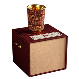 敦煌文创千窟一念茶杯主人杯创意陶瓷博物馆新年男生日礼物礼品