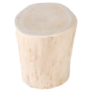 北欧实木圆凳原木树桩木桩摆件根雕凳子木墩子换鞋凳客厅木头茶几