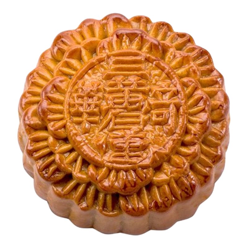 奇华金顶三黄金黄/纯白莲蓉月4个装香港月饼送礼纯手工制作中秋版