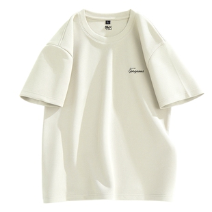 班尼路S&K系列简约cleanfit短袖男款夏季重磅华夫格体恤宽松内搭A