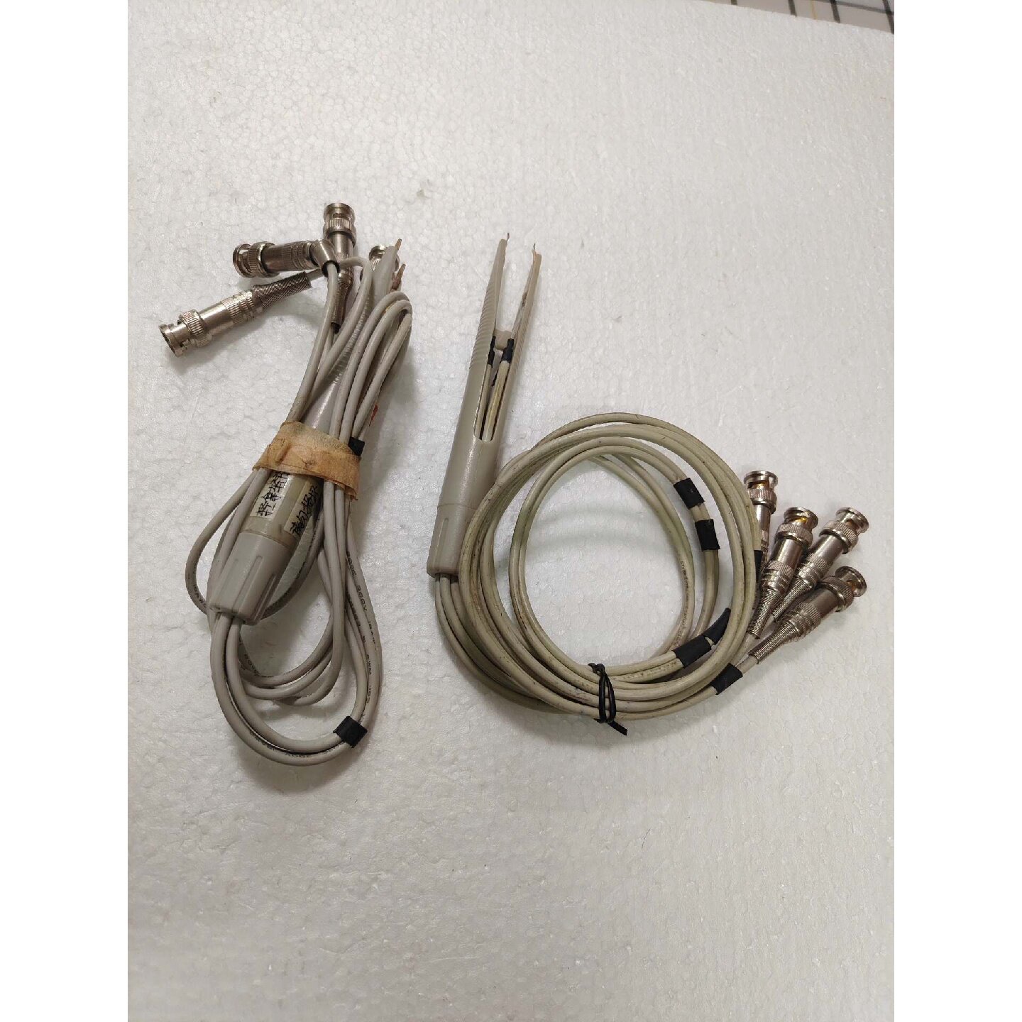 议价可维修高精度LCR贴片电桥测试夹四端贴片测试线BNC镀金插头
