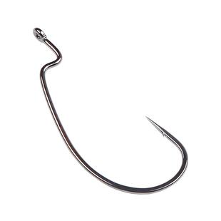 路亚细条曲柄钩平凡之路50个装宽腹加强曲柄钩软饵鳜鱼钩德州钓组