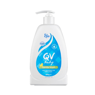 EGO QV儿童洗发沐浴二合一温和不刺激婴儿宝宝大黄鸭沐浴露500g