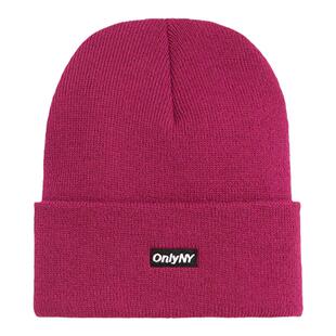 ONLY NY 街头潮牌冬季时尚无檐时尚毛线帽子针织保暖包头帽男女款