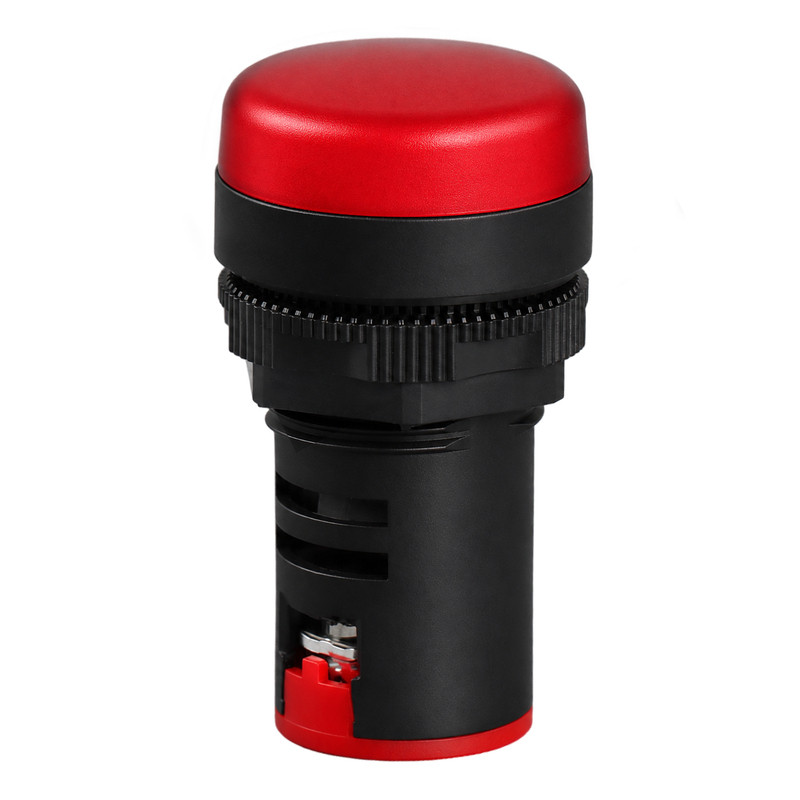 LED指示灯电源指示灯220V信号灯AD16-22DS配电箱24V红绿黄22MM