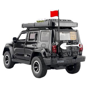 坦克300改装版汽车模型仿真合金玩具车男孩越野车模型收藏大摆件