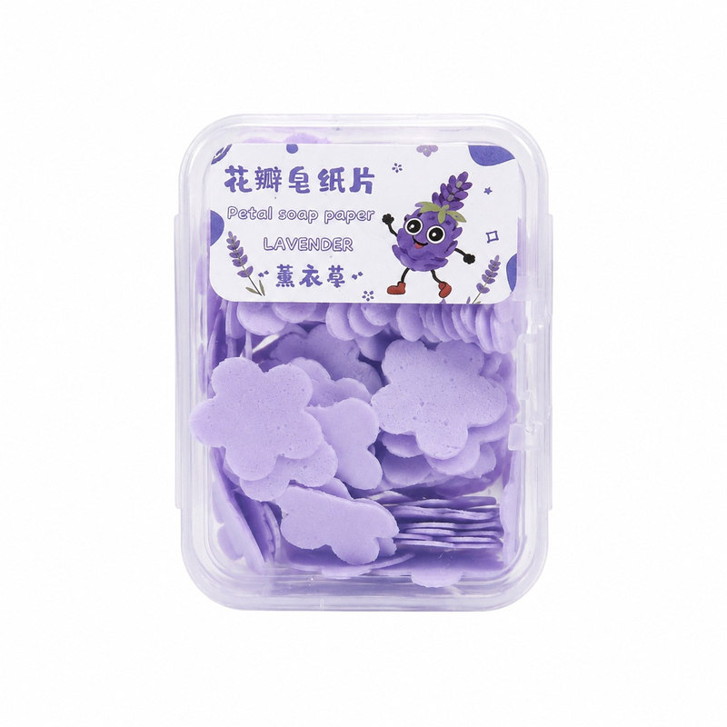 一次性花瓣香皂户外旅行肥皂纸片