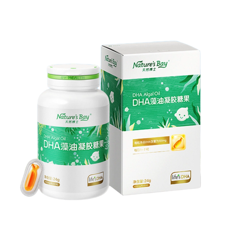 天然博士小琥珀DHA藻油60粒