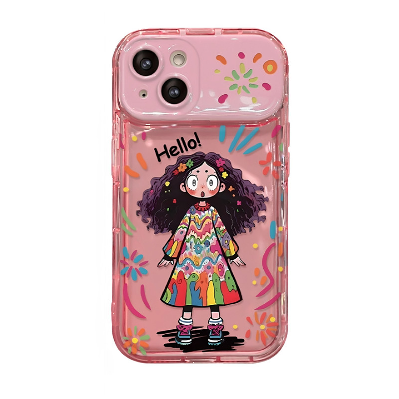 炸毛女孩适用于iPhone17promax壳