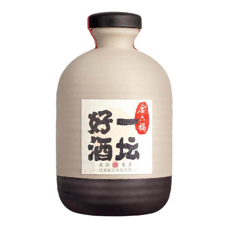 金六福白酒一坛好酒陶坛40.8度