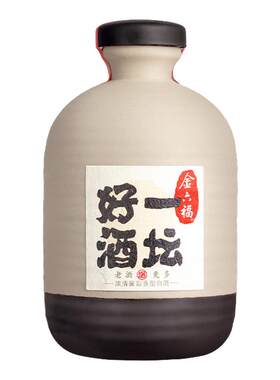 金六福白酒一坛好酒陶坛40.8度