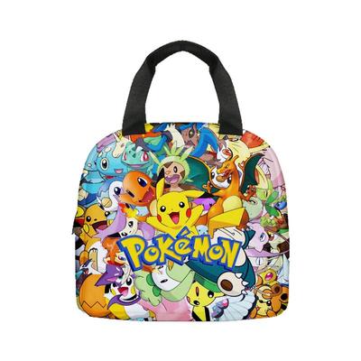 宝可梦男孩子小学生饭盒袋便当包