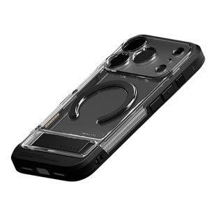 韩国Ringke透明黑边磁吸支架手机壳适用苹果iPhone17Pro/Max防摔通勤保护套17ProMax全包手机保护壳MagSafe