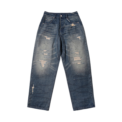 WOOKONG悟空秋冬新品水洗牛仔裤