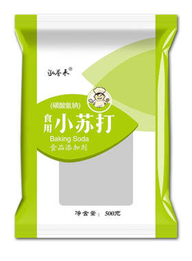 食用小苏打粉5斤500g烘焙原料 清洁果蔬去油污小苏打泓誉承
