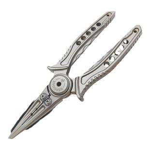 SEAGUAR西格极钛合金路亚钳多功能不锈钢钳子取钩剪pe线钓鱼工具
