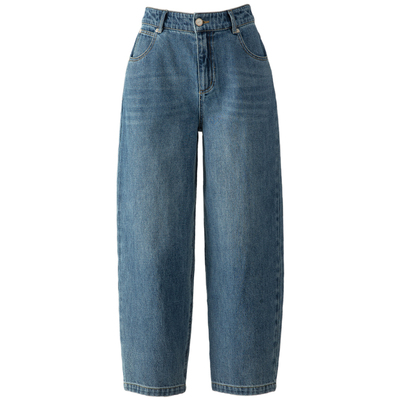 春四季小个子哈伦牛仔裤女九分裤