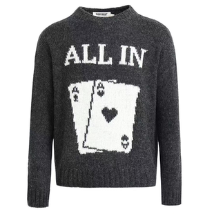 KetchupVintage（闭店清仓中）德州羊毛马海毛高街男女长袖毛衣