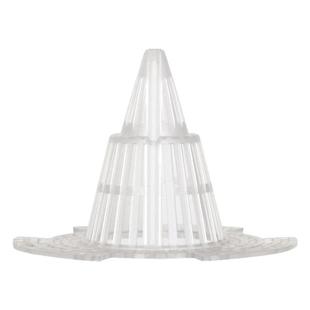 花盆底孔网垫塑料兰花沥水罩多肉防漏土网垫片垫底网透气漏水锥形