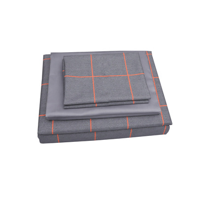 紫罗兰北欧风全棉四件套