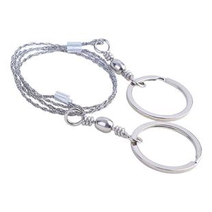 手拉钢丝据绳锯线锯链锯树锯子钢丝线锯线锯子通用救生锯求生户外