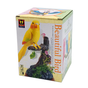 鹦鹉玩具仿真鸟会学说话录音的电动小鸟儿童声控感应益智玩具装饰