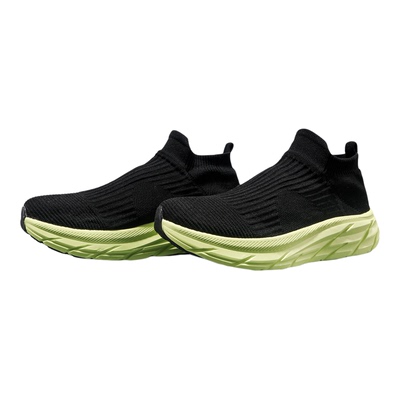 东家Qshoes外贸日本单袜子鞋男女款春季网面透气一脚蹬懒人旅游鞋