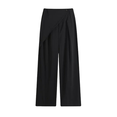 大码女装胖mm高级感百搭直筒裤女