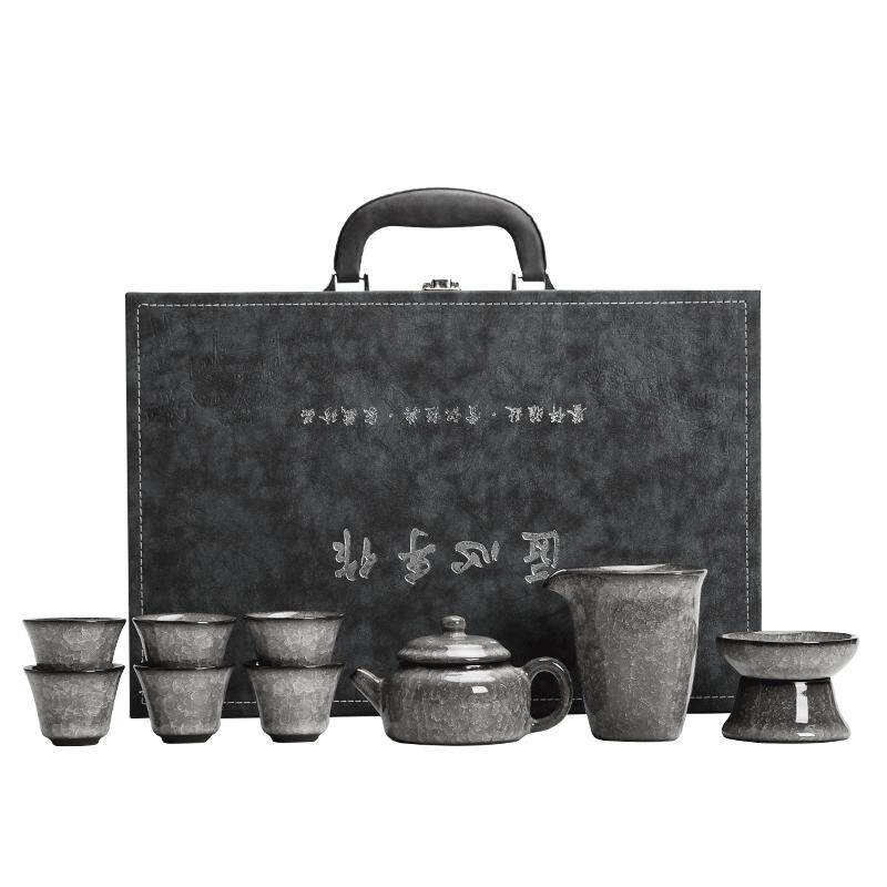 功夫茶具套装陶瓷茶壶盖碗茶杯