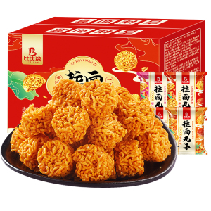 比比赞拉面小丸子休闲小零食