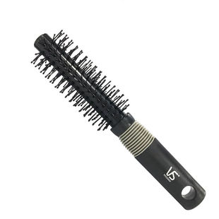 沙宣梳子圆卷发梳不伤发圆形梨花头圆滚头梳迷你卷发梳发廊造型梳