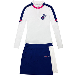 春秋新款ZG6高尔夫女装球服装女运动速干长袖T恤上衣宝兰修身长裤