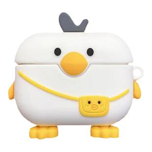 3件19.9元任选适用airpods1/2创意背包小鸡适用于苹果保护套硅胶耳机壳pro3/4