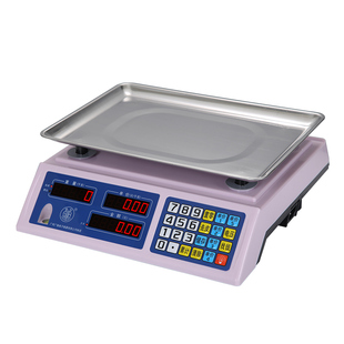 广衡高标电子称台秤水果计价菜市场超市专用精准30kg电子秤市斤称