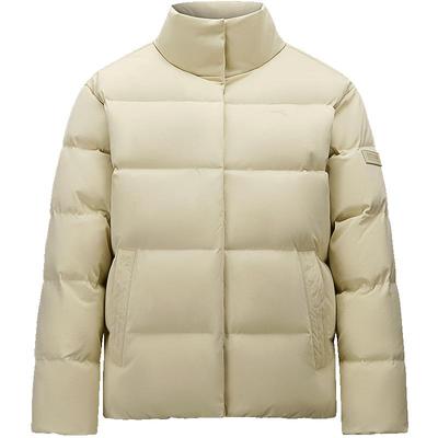 安踏贝果羽绒女款鸭绒保暖加厚