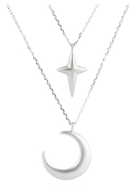 花甜喜饰轻奢简约设计月亮星星