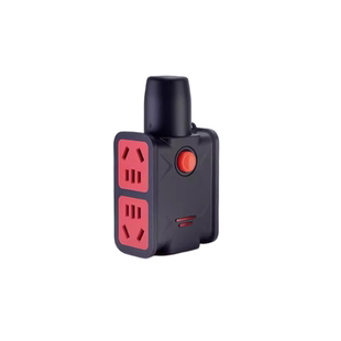 公方午6000W大功率插座排插防爆工程家用摔不烂插座无线地拖接线