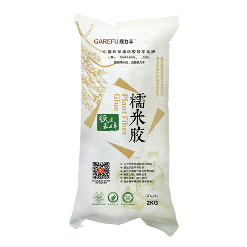 多丽墙布嘉力丰糯米专用胶水施工
