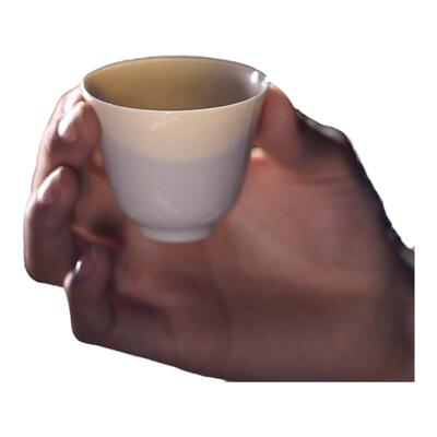 学古中式色釉瓷茶杯主人杯单杯