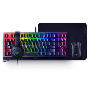 Razer雷蛇黑寡妇V3竞技版机械键盘巴塞V3电竞鼠标幻彩RGB游戏套装