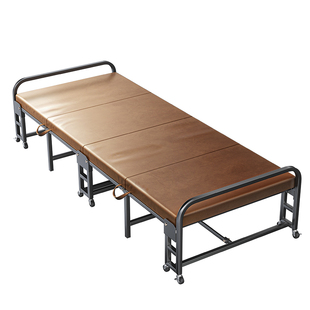折叠床单人午休午睡床躺椅办公室简易医院陪护成人行军床家用小床