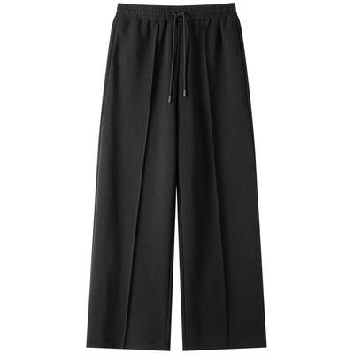 十二篮宽松休闲高级感阔腿裤卫裤