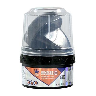 高档膏体皮鞋油黑色真皮保养油