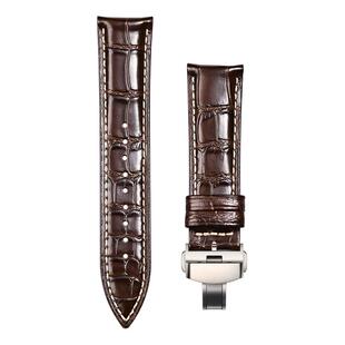 【意大利Umtanned】高端商务真皮表带男士快拆适配浪琴欧米茄万国