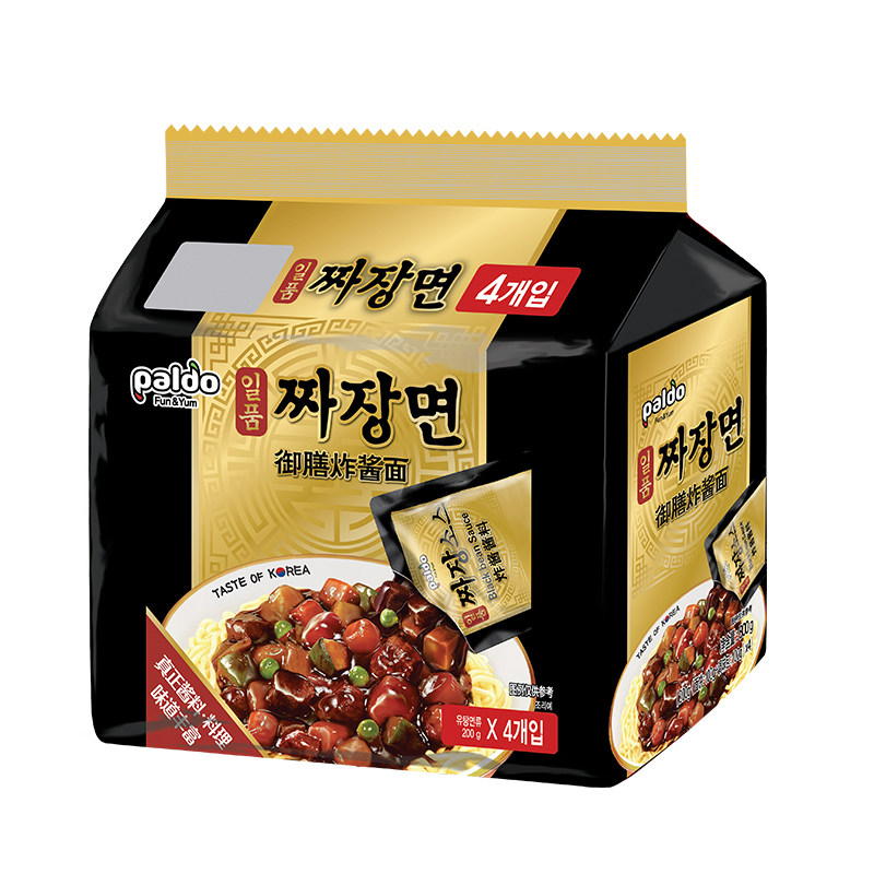 【自营】韩国八道御膳炸酱面辣味正宗方便面韩式泡面进口速食拌面