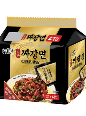 【自营】韩国八道御膳炸酱面正宗方便面韩式泡面进口拉面速食拌面
