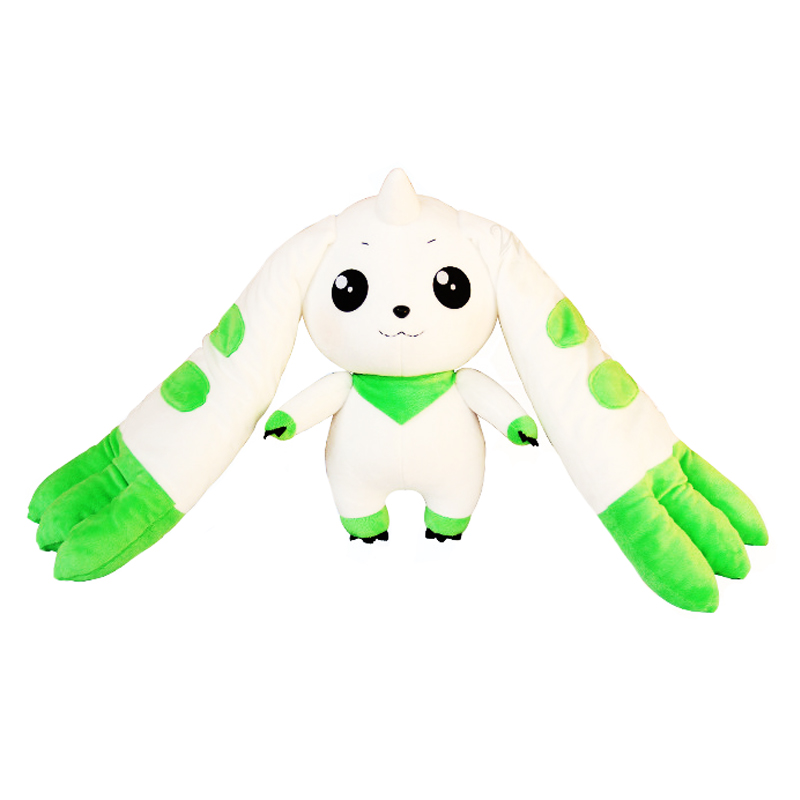 现货数码宝贝大耳兽亚古兽巴达兽滚球兽毛绒公仔玩偶抱枕挂件玩具