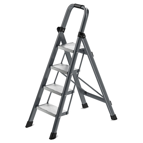 禄泰铝合金梯子家用楼梯家庭专用折叠梯爬梯加厚小扶梯折叠人字梯